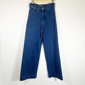 Anthropologie Pilcro The Skipper Wide Leg High Rise Wide Leg Jeans Size 26